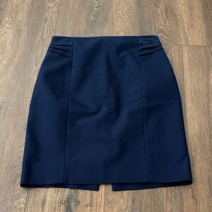 Express Dark Blue Pencil Skirt Size 4 Navy Work Office Career Classic Chic